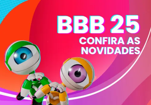 Participantes em duplas na casa do BBB 25