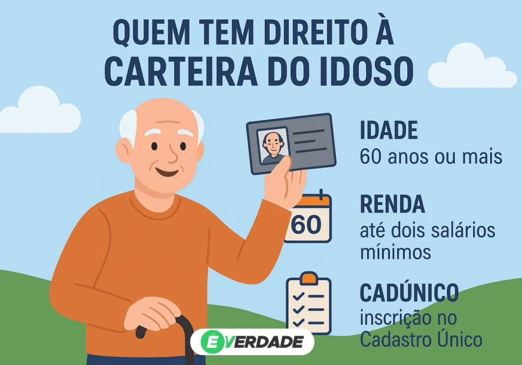 Carteira do Idoso: Aprenda como e Porque solicitar - É Verdade