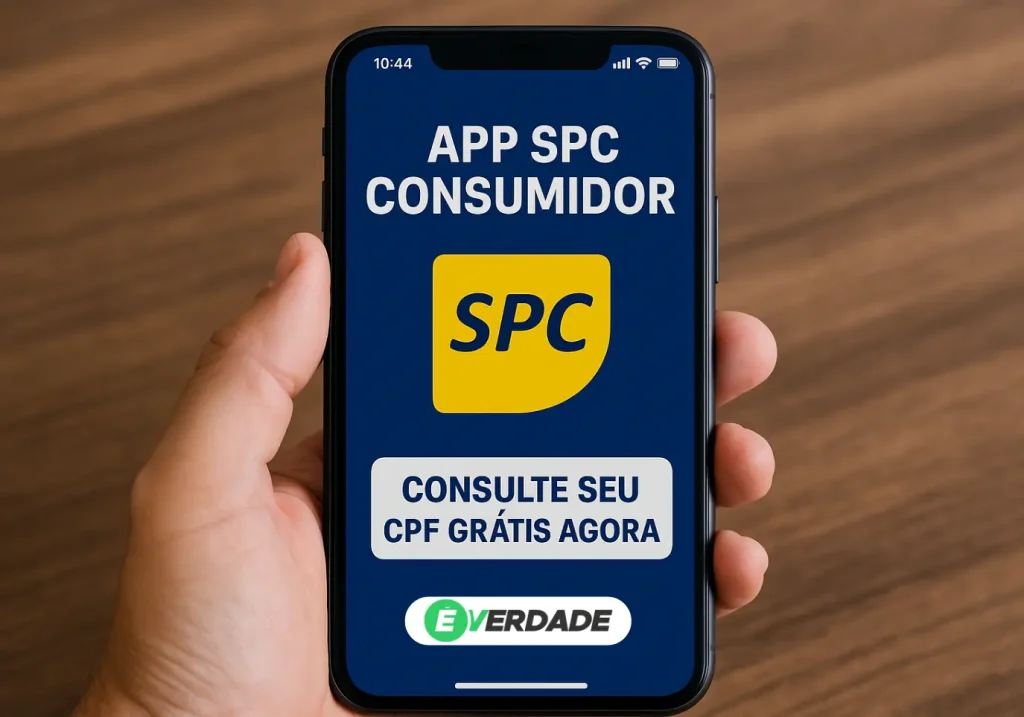 App SPC Consumidor: Consulte seu CPF grátis agora - É Verdade