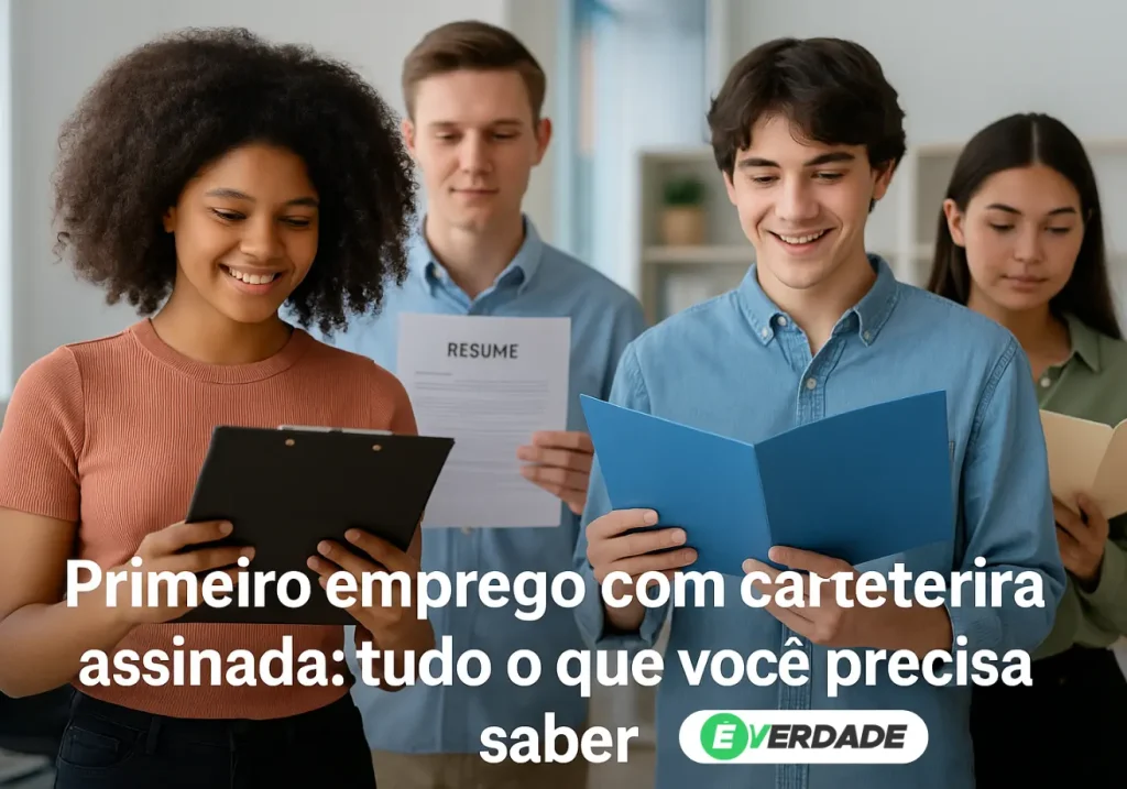 Primeiro emprego carteira assinada: O que você precisa saber - É Verdade