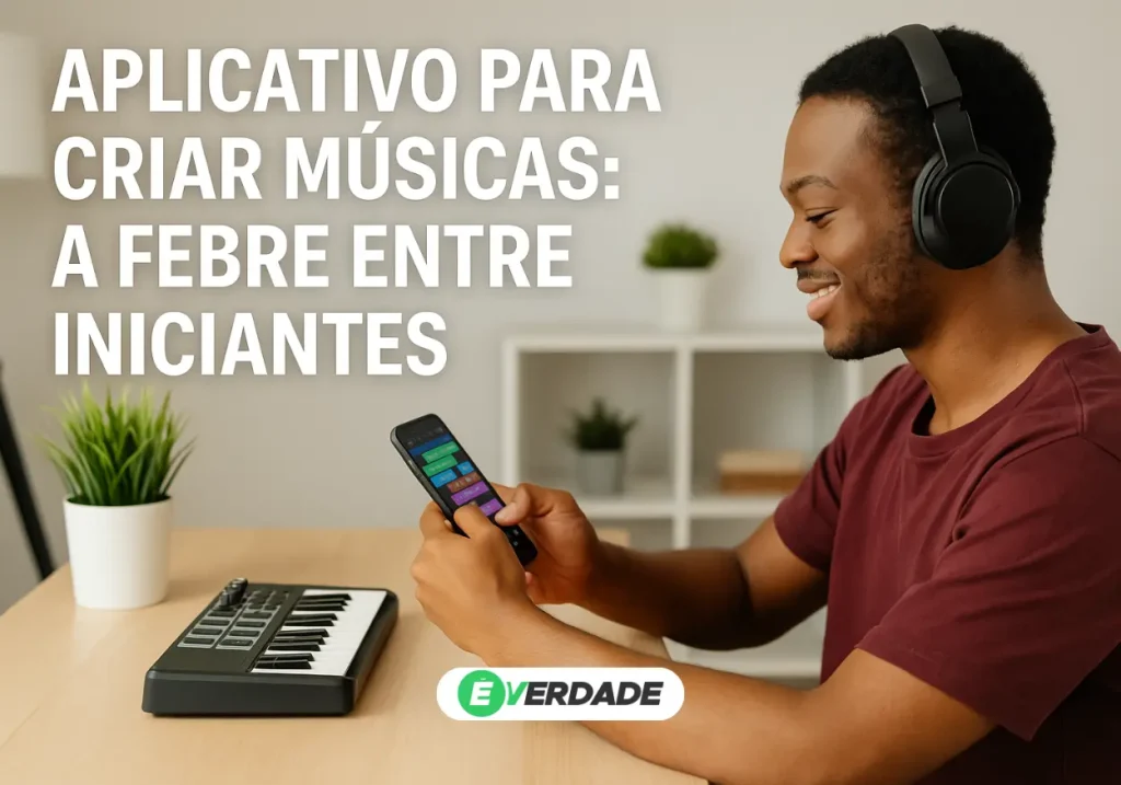 Aplicativo para criar músicas: A febre entre iniciantes - É Verdade