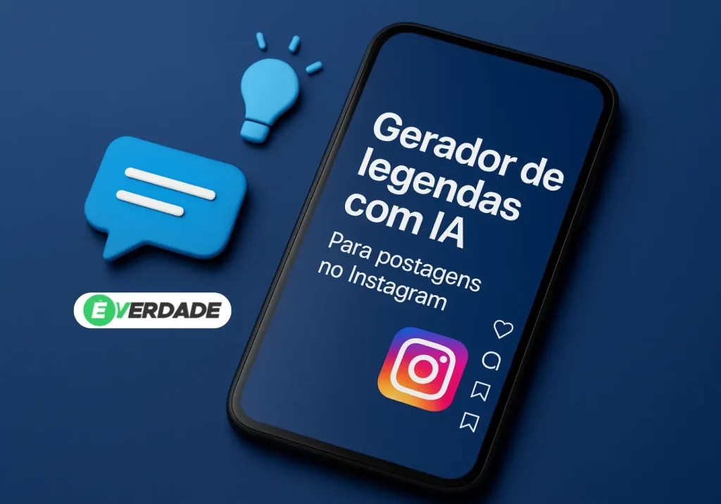 Gerador de legendas com IA: Para postagens no Instagram - É Verdade
