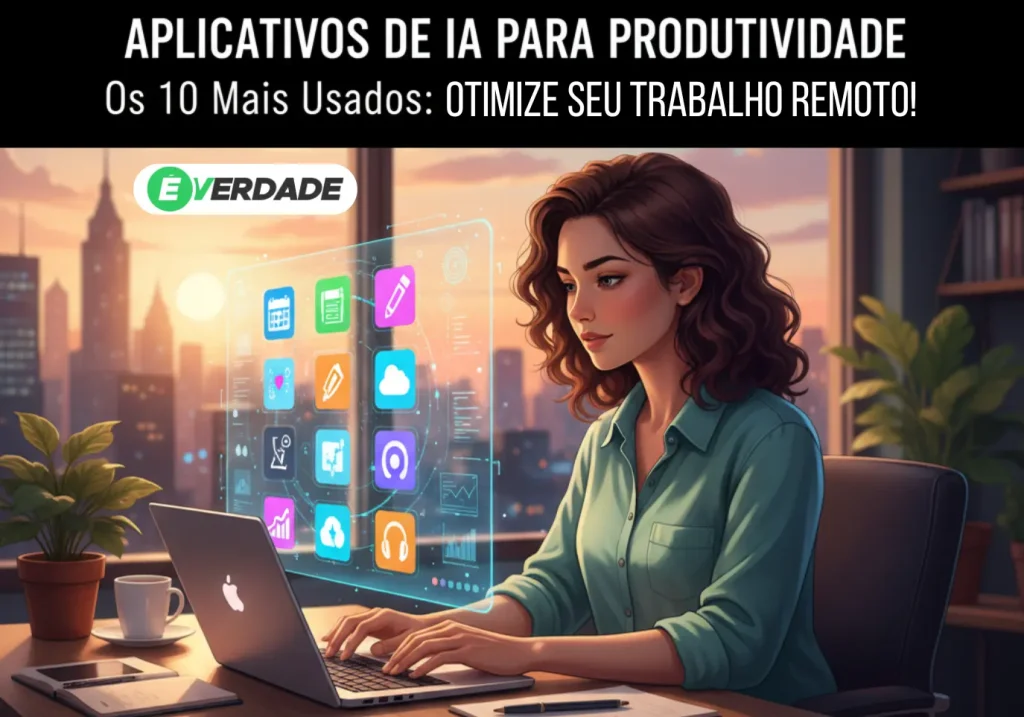 Apps de IA para Produtividade: Os 10 Mais Usados - É Verdade