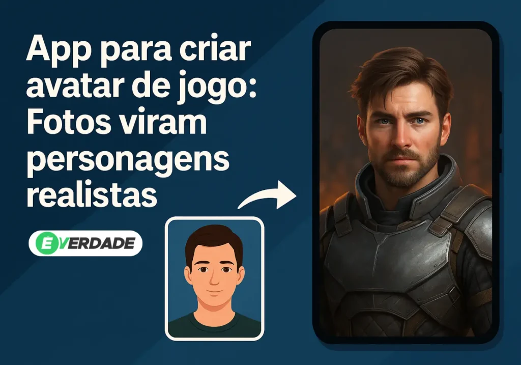 App para criar avatar de jogo: Fotos viram personagens realistas - É Verdade