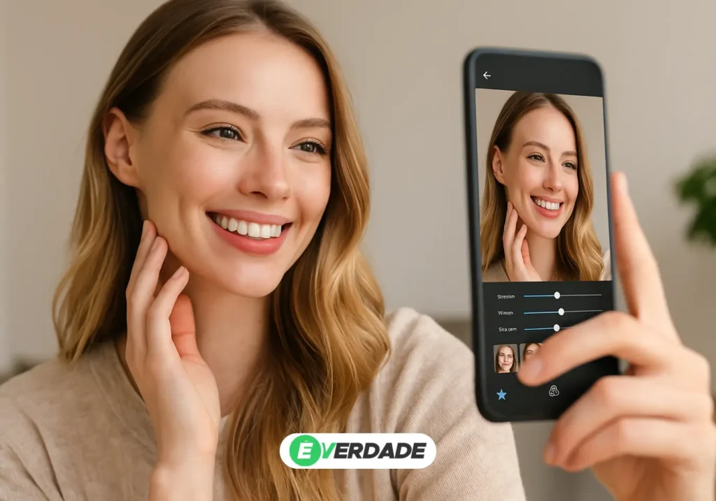 Aplicativo Câmera de Beleza: O segredo das fotos perfeitas - É Verdade