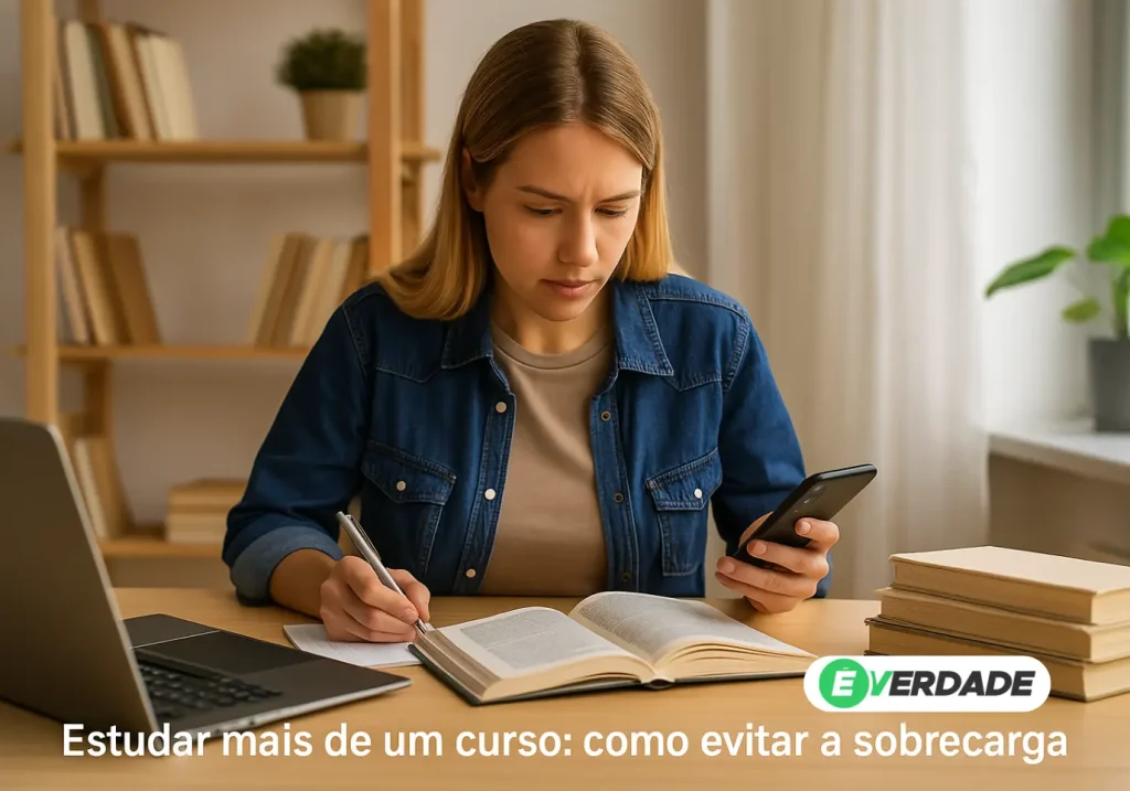 Estudar mais de um curso: como evitar a sobrecarga - É Verdade